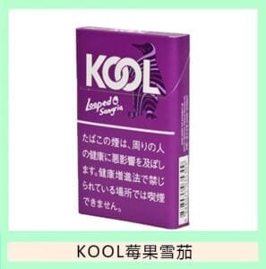 Kool香煙企鵝莓果雪茄8mg日本本土免稅香港現貨