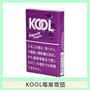 Kool香煙企鵝莓果雪茄8mg日本本土免稅香港現貨